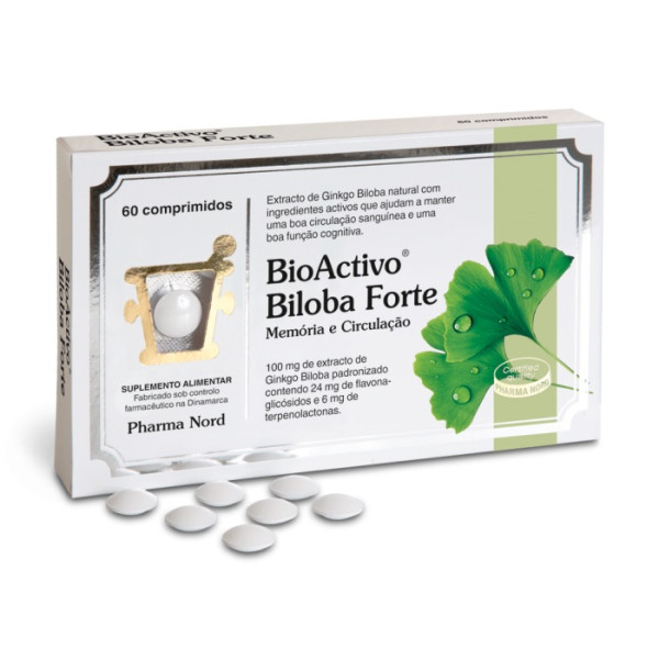 BioActivo Biloba Forte 100mg Comprimidos x60