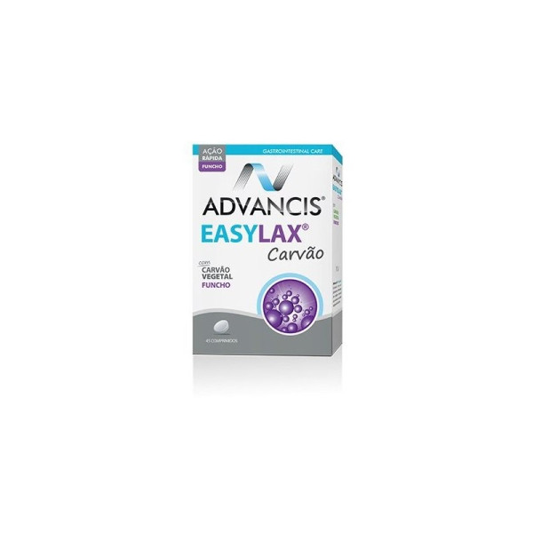 Advancis Easylax Carvão Vegetal + Funcho Comprimidos x45
