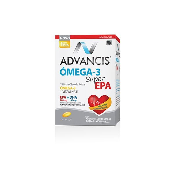 Advancis Omega-3 Super EPA Cápsulas x30