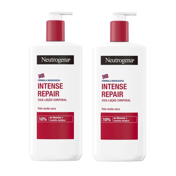 Neutrogena Reparador Intensivo Loção Pele Seca 750 ml 2 unidades Preço Especial