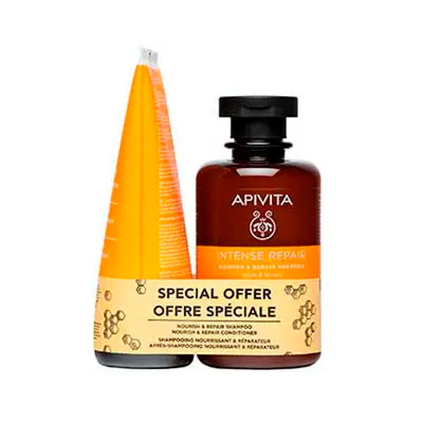 Apivita Capilar Champô Keratin Nutritivo 250ml & Reparador Oferta Condicionador 150ml