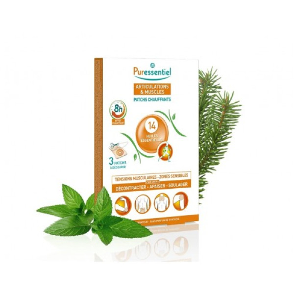 Puressentiel Pure Cryo Pensos Articulações e Músculos x3
