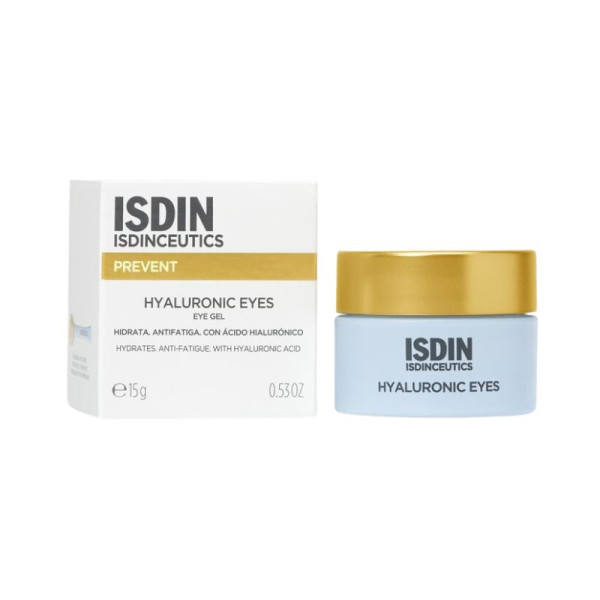 ISDIN ISDINCEUTICS Hyaluronic Eyes 15G - Contorno de olhos gel-sorbet