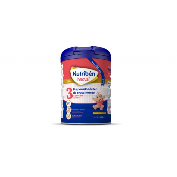 Nutriben Innova 3 Leite Crescimento 800g pó sol oral medida