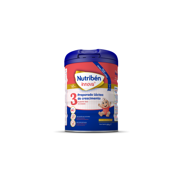 Nutriben Innova 3 Leite Crescimento 800g pó sol oral medida