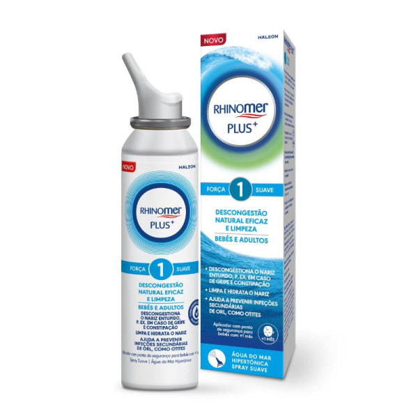 Rhinomer Plus Spray Nasal Força 1 125ml