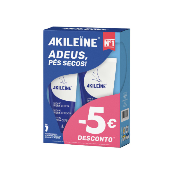 Akileine Pack Bálsamo Hidra-Defesa + Creme Esfoliante | Preço Especial