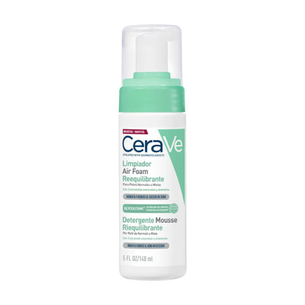 Cerave Air Foam de Limpeza Reequilibrante 148ml