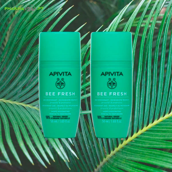 Apivita Bee Fresh Desodorizante 24H 50ml X2 -50%2U