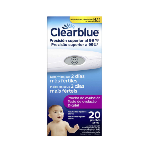 Clearblue 20 Testes de Ovulação Digital