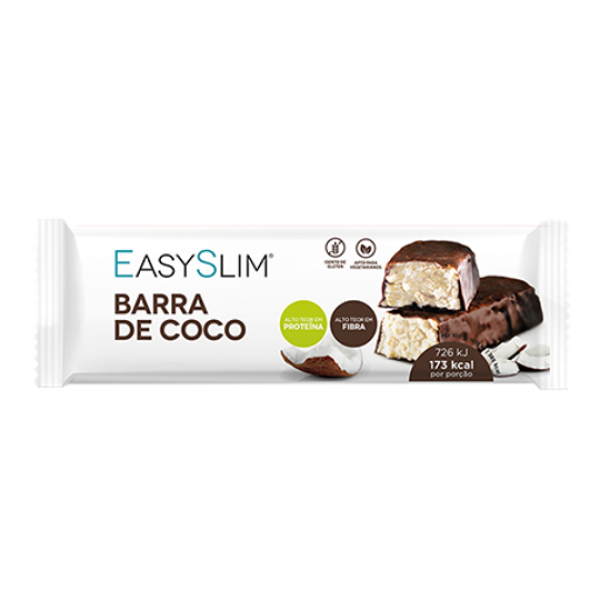 Easyslim Barras Light Chocolate/Coco 44g,