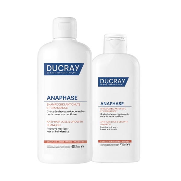 Ducray Pack Anaphase+ Champô Antiqueda 400ml + Oferta 200ml - Queda e Crescimento