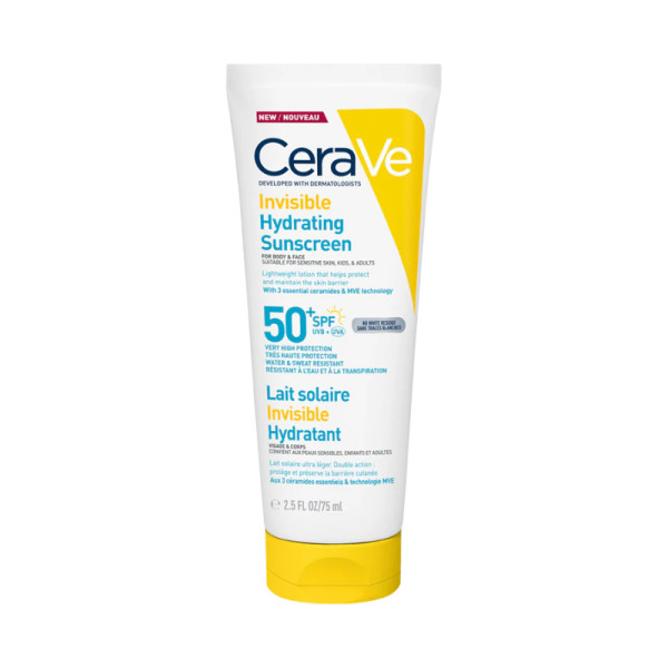 Cerave Loção Protetora Invisível Hidratante SPF50+ 75ml