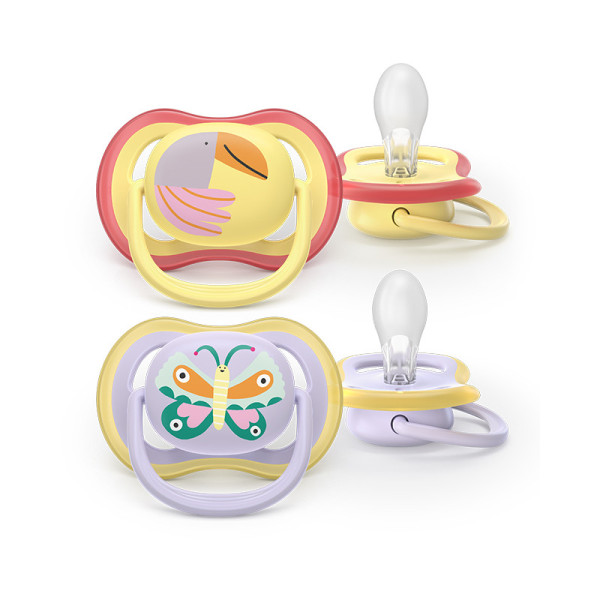 Philips Avent Ultra Air Chupeta Tucano e Borboleta 0-6m+
