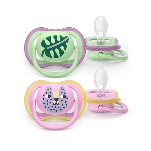 Philips Avent Ultra Air Chupeta Folha e Tigre 6-18m+