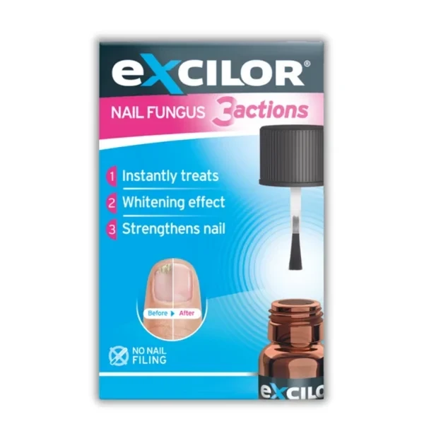 Excilor 3 Ações Solução Fúngica Unhas 7ml