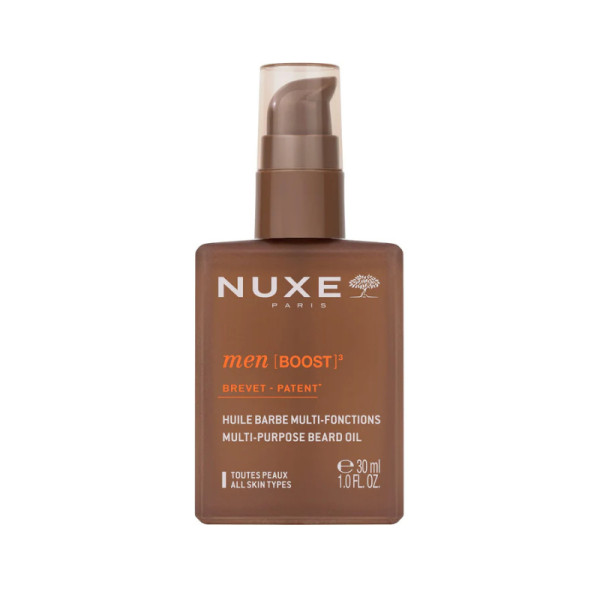 Nuxe Men Boost Óleo Seco para Barba 30ml | 4 Óleos Vegetais