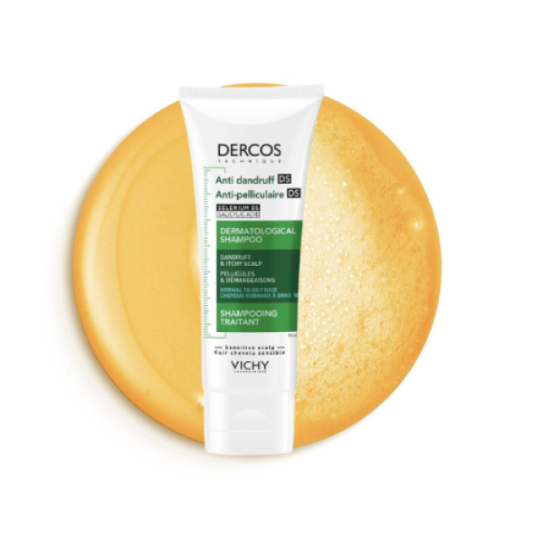 Dercos Champô Anticaspa Ds Caspa Oleosa 95ml