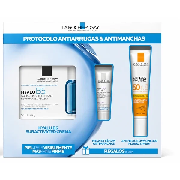 La Roche Posay Coffret | Protocolo Antirrugas e Antimanchas - Hyalu B5 Suractivated
