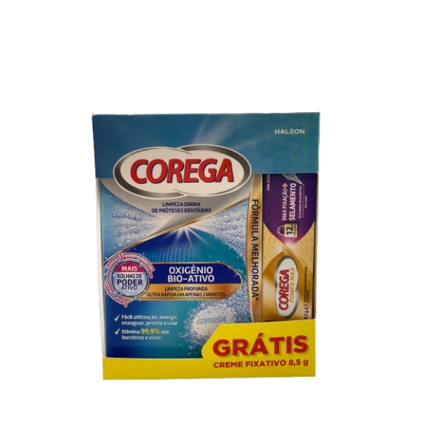 Corega Bio ActivoPstX30+Of CrMaxFix8,5G, 1