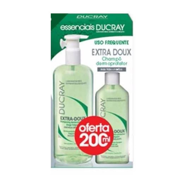 Ducray Extra-Doux Champô 400ml Oferta 200ml
