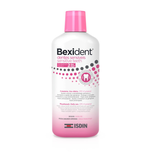 ISDIN Bexident Dentes Sensíveis 500ML - Colutório para a sensibilidade dentária