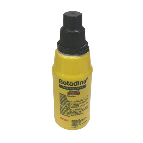 Betadine, 100 mg/mL-125mL x 1 sol cut
