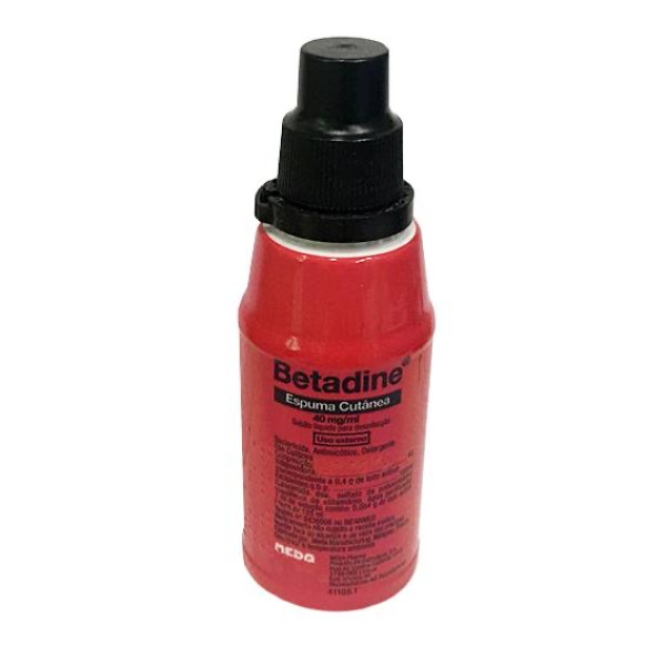 Betadine , 40 mg/ml Frasco 125 ml Sol cutan