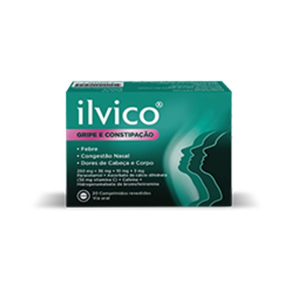 Ilvico, 250/3/10/36 mg x 20 comp rev