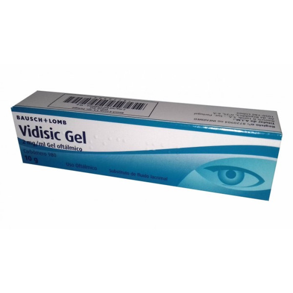 Vidisic Gel, 2 mg/g-10 g x 1 gel oft bisnaga
