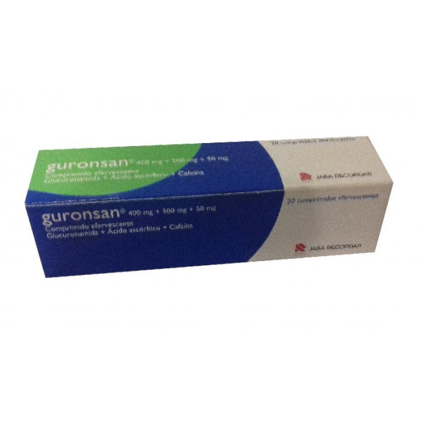 Guronsan, 400/500/50 mg x 20 comp eferv
