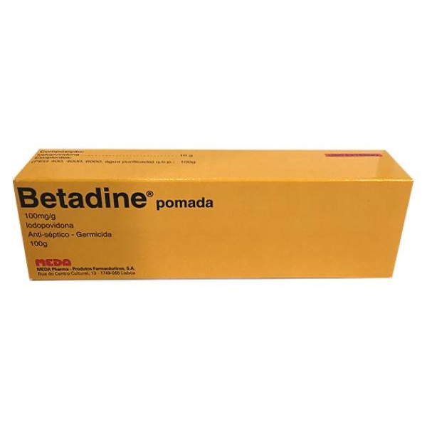 Betadine, 100 mg/g-100 g x 1 pda