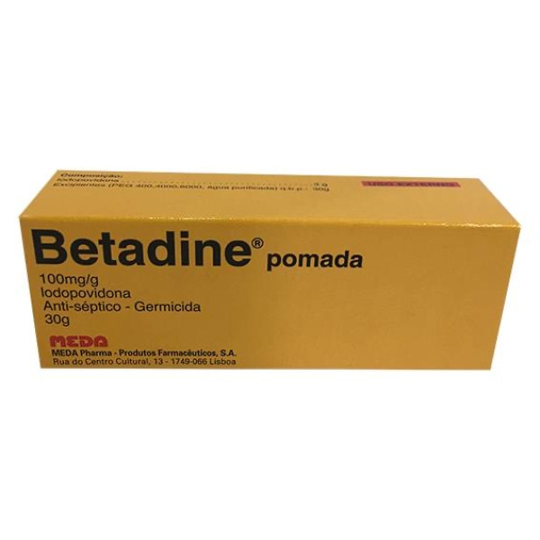 Betadine, 100 mg/g-30 g x 1 pda