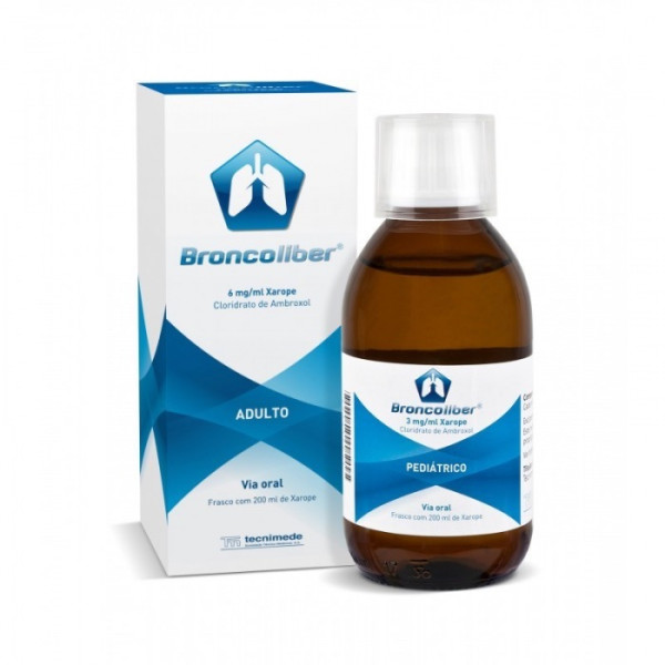 Broncoliber, 6 mg/mL-200 mL x 1 xar medida